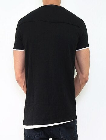 T-shirt uni over-size
