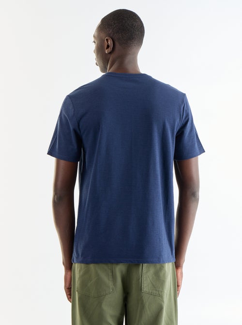 T-shirt uni pour homme à col rond - Kiabi T-shirt uni pour homme à col rond - Kiabi