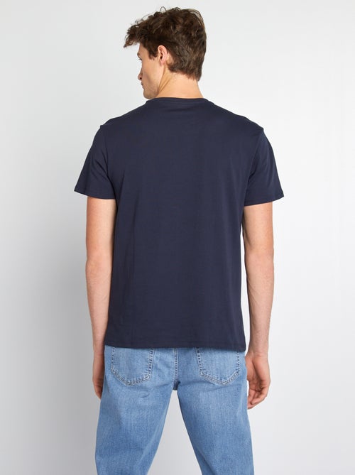 T-shirt uni pur coton +1m90 - Kiabi