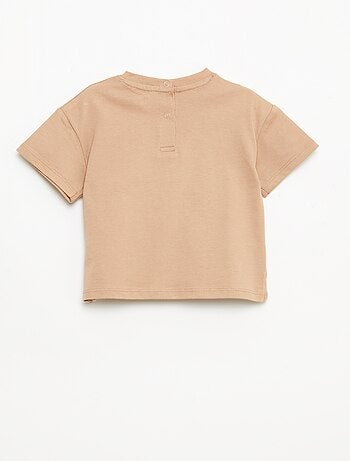 T-shirt uni sans manches