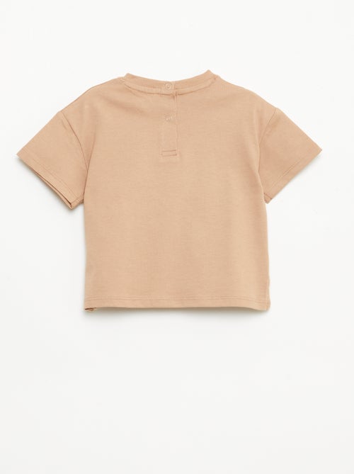 T-shirt uni sans manches - Kiabi
