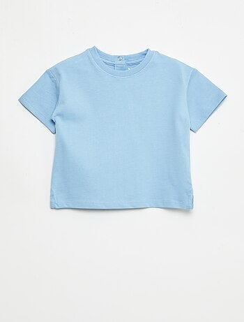 T-shirt uni sans manches