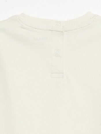 T-shirt uni sans manches