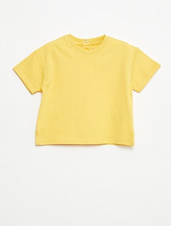 T-shirt uni sans manches