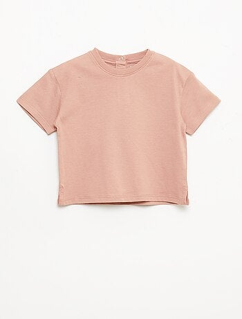 T-shirt uni sans manches