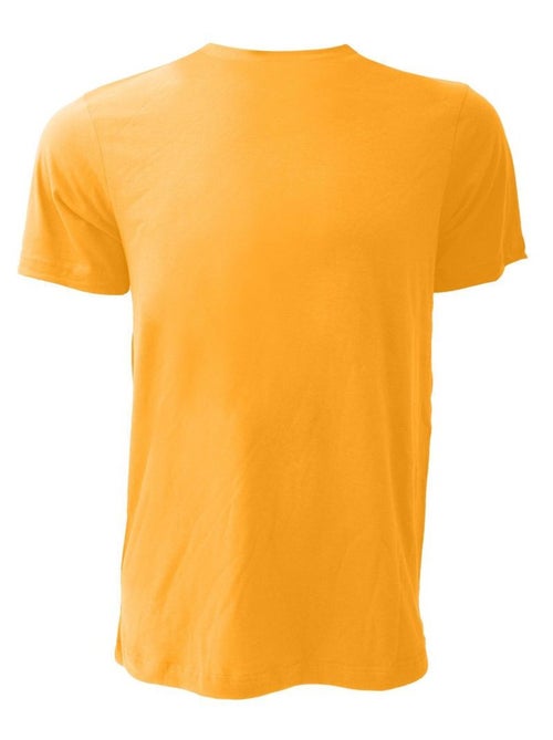 T-shirt unisexe à col ras du cou en jersey Canvas / T-shirt à manches courtes pour hommes - Kiabi