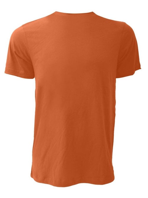 T-shirt unisexe à col ras du cou en jersey Canvas / T-shirt à manches courtes pour hommes - Kiabi