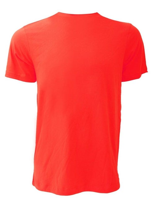 T-shirt unisexe à col ras du cou en jersey Canvas / T-shirt à manches courtes pour hommes - Kiabi