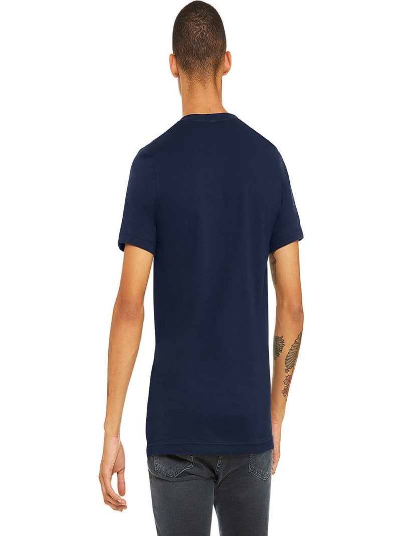 T-shirt unisexe à col ras du cou en jersey Canvas / T-shirt à manches courtes pour hommes Vert forêt - Kiabi