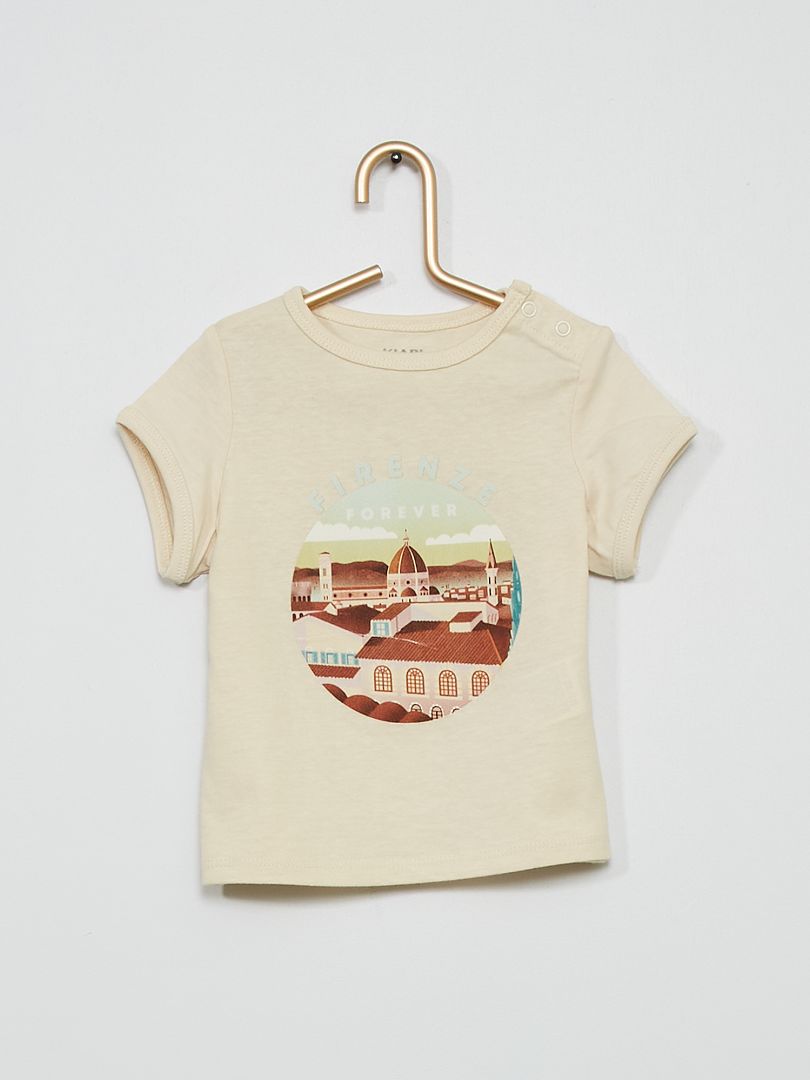 T-shirt unisexe 'Firenze' BLANC - Kiabi