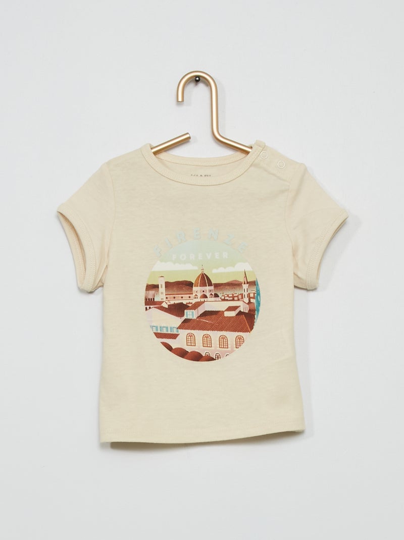 T-shirt unisexe 'Firenze' BLANC - Kiabi