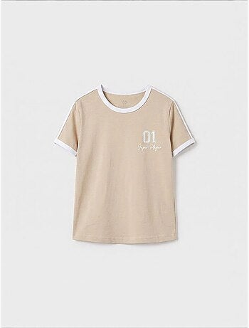 T-shirt unisexe jeune en coton et élasthanne tommy