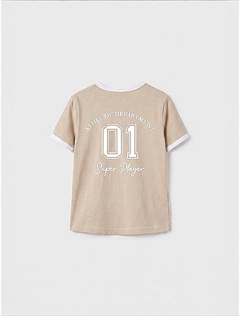 T-shirt unisexe jeune en coton et élasthanne tommy