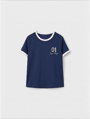 T-shirt unisexe jeune en coton et élasthanne tommy