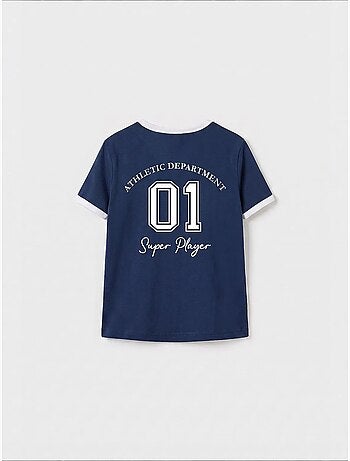 T-shirt unisexe jeune en coton et élasthanne tommy