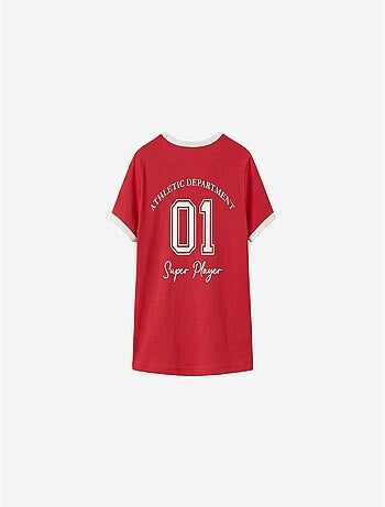 T-shirt unisexe jeune en coton et élasthanne tommy