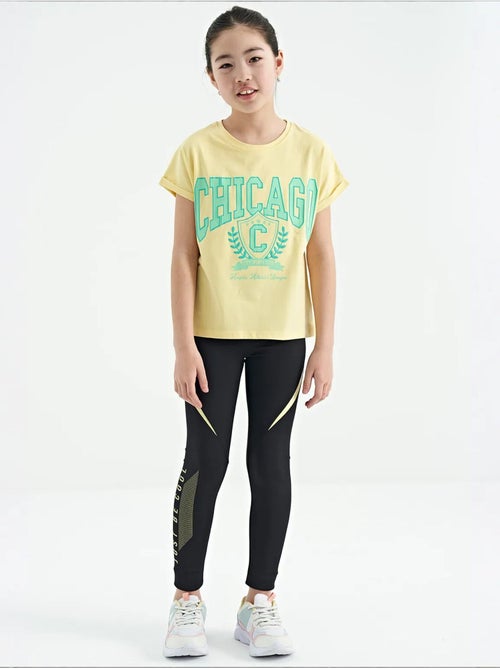 T-shirt unisexe jeunesse en coton et élasthanne tommy - Kiabi T-shirt unisexe jeunesse en coton et élasthanne tommy - Kiabi
