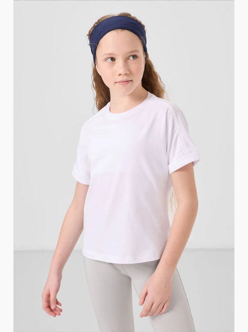 T-shirt unisexe junior en coton et élasthanne tommy - Kiabi T-shirt unisexe junior en coton et élasthanne tommy - Kiabi