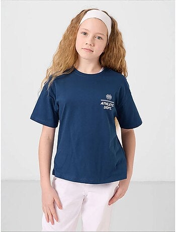 T-shirt unisexe junior en coton et élasthanne tommy