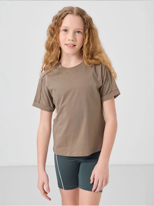 T-shirt unisexe junior en coton et élasthanne tommy - Kiabi T-shirt unisexe junior en coton et élasthanne tommy - Kiabi