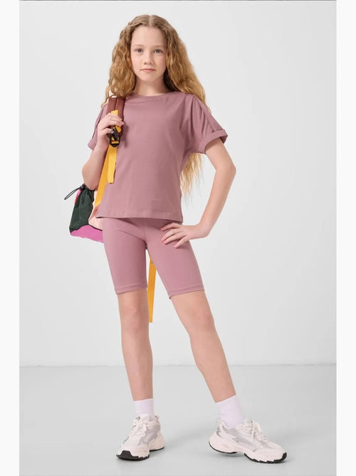 T-shirt unisexe junior en coton et élasthanne tommy - Kiabi T-shirt unisexe junior en coton et élasthanne tommy - Kiabi