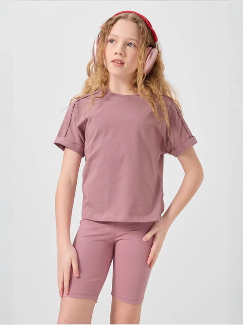 T-shirt unisexe junior en coton et élasthanne tommy - Kiabi T-shirt unisexe junior en coton et élasthanne tommy - Kiabi