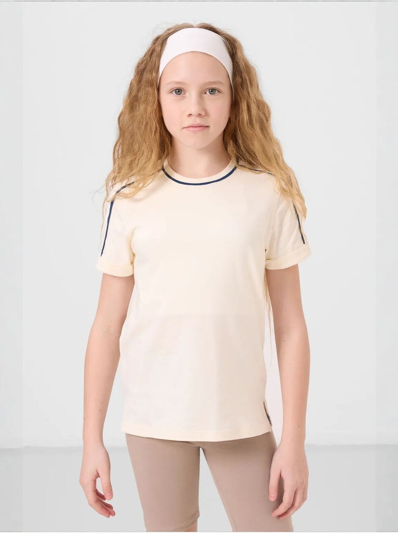 T-shirt unisexe junior en coton et élasthanne tommy Multicolore - Kiabi