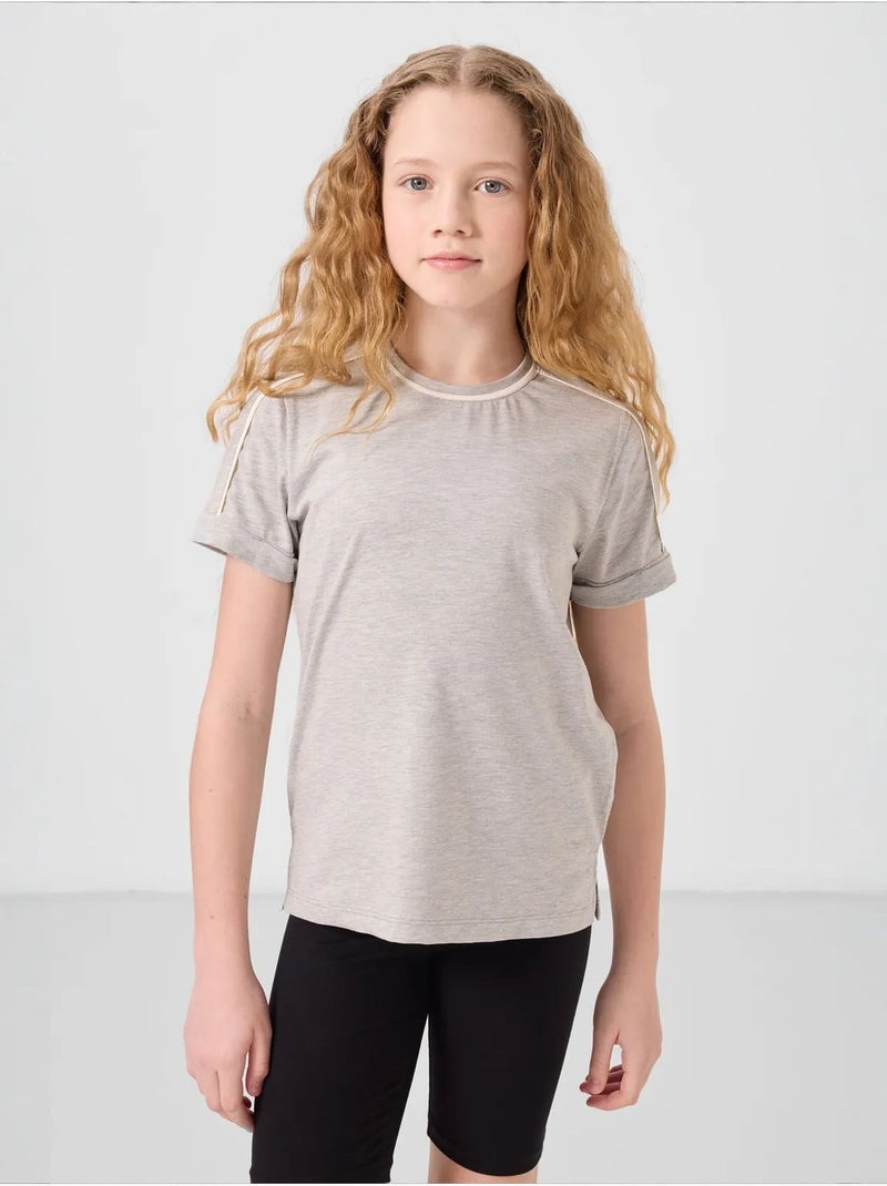 T-shirt unisexe junior en coton et élasthanne tommy Multicolore - Kiabi