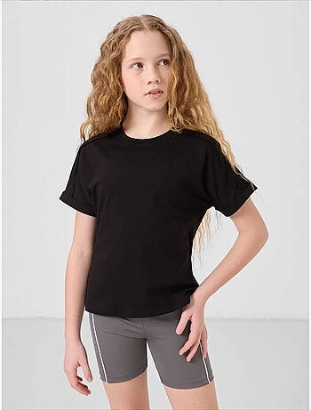 T-shirt unisexe junior en coton et élasthanne tommy