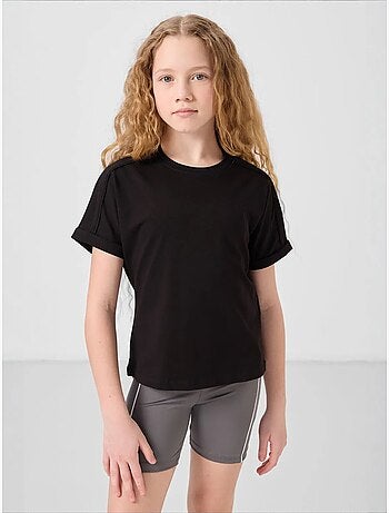 T-shirt unisexe junior en coton et élasthanne tommy