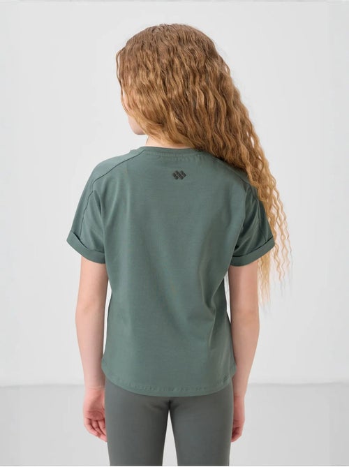 T-shirt unisexe junior en coton et élasthanne tommy - Kiabi