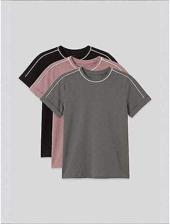 T-shirt unisexe junior en coton et élasthanne tommy