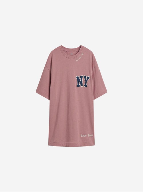 T-shirt unisexe junior en mélange de coton tommy - Kiabi T-shirt unisexe junior en mélange de coton tommy - Kiabi