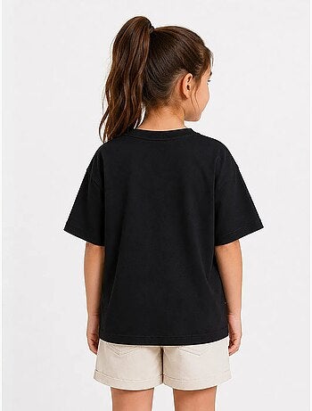T-shirt unisexe junior en mélange de coton tommy