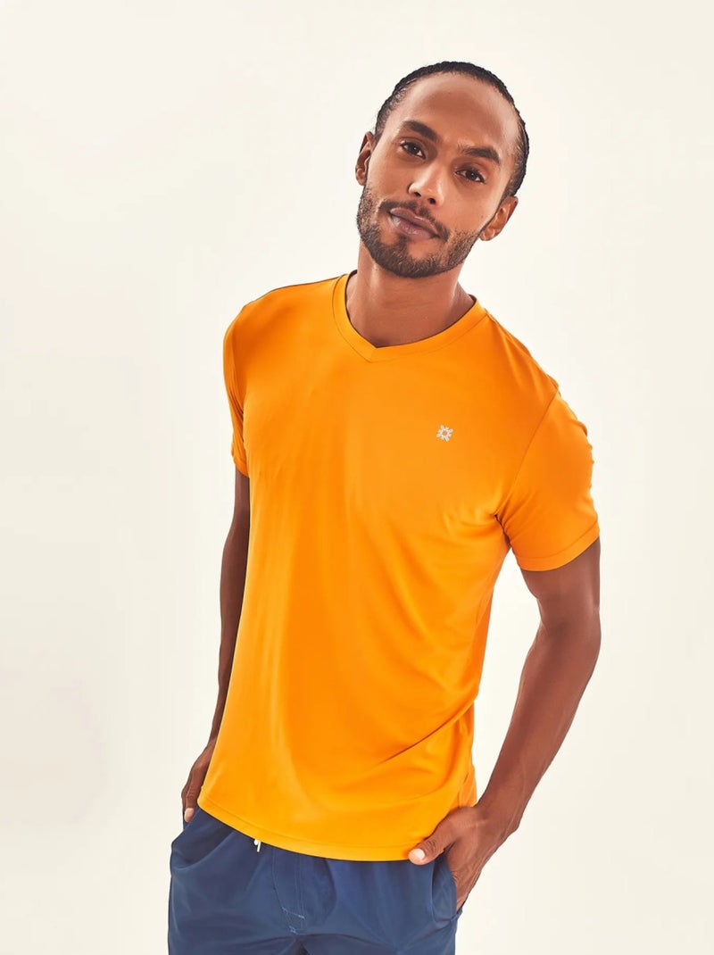 T-Shirt  UV Line Rouge - Kiabi