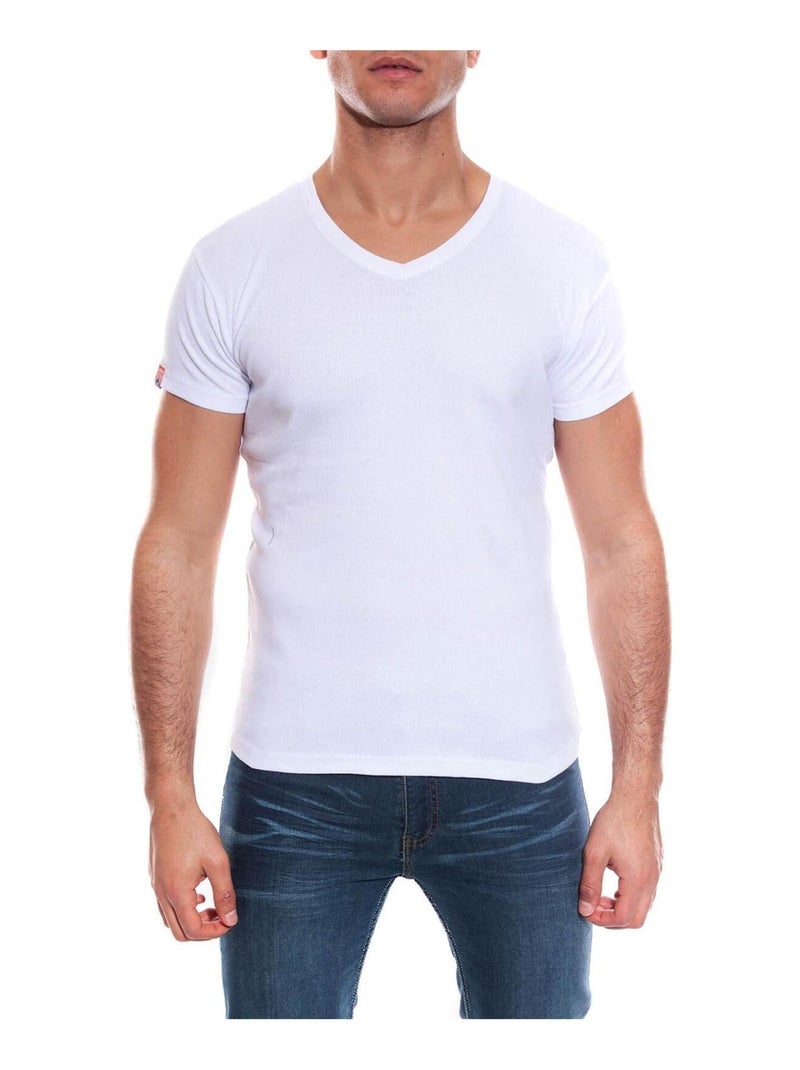 T-SHIRT V WILLIAM II Blanc - Kiabi