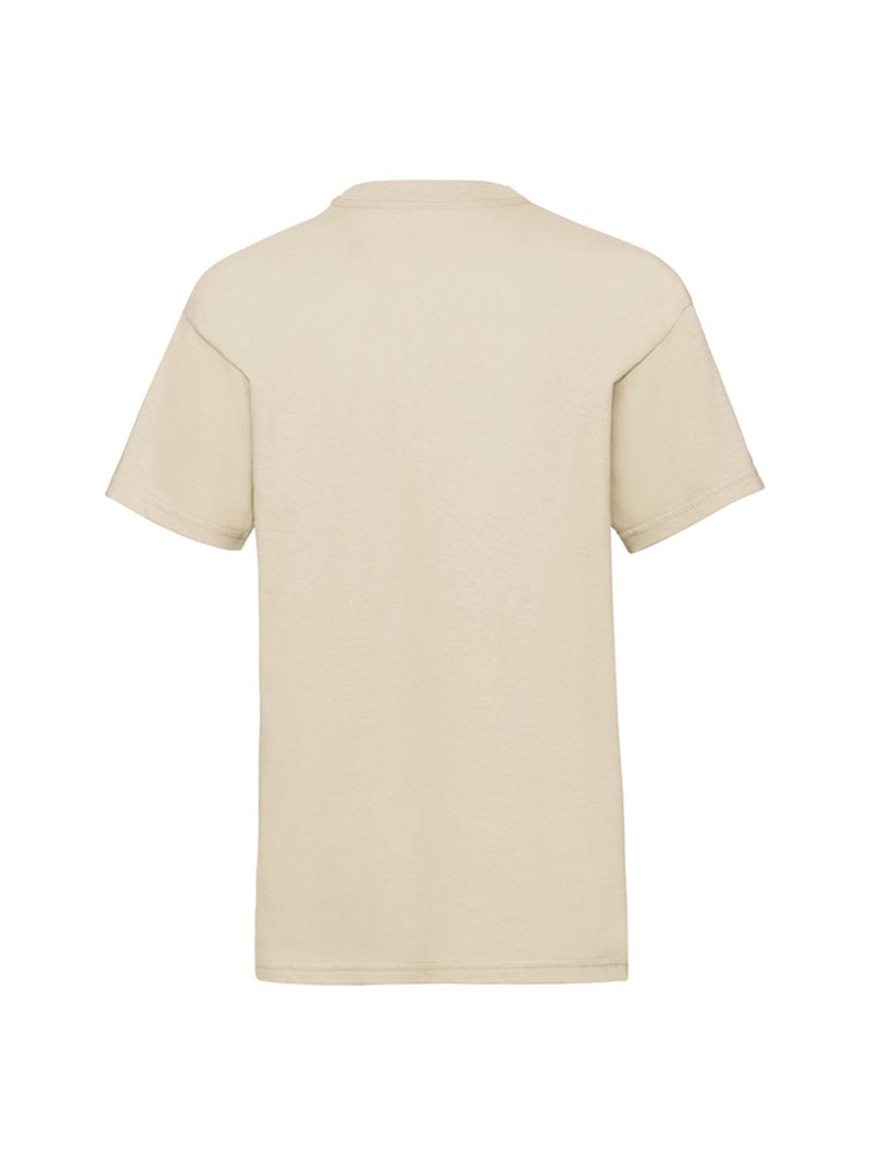 T-shirt valueweight - fruit of the loom Blanc Beige - Kiabi