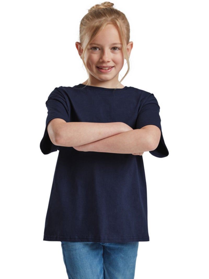T-shirt valueweight - fruit of the loom Bleu marine - Kiabi