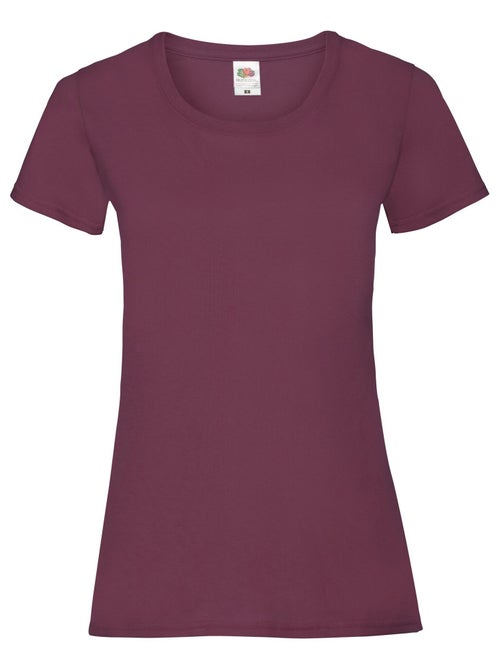 T-shirt valueweight - fruit of the loom - Kiabi