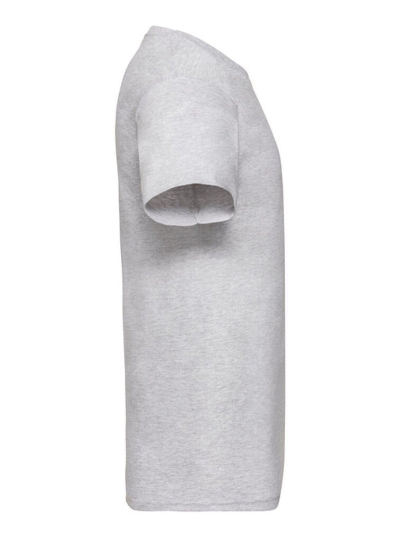 T-shirt valueweight - fruit of the loom Gris chiné - Kiabi