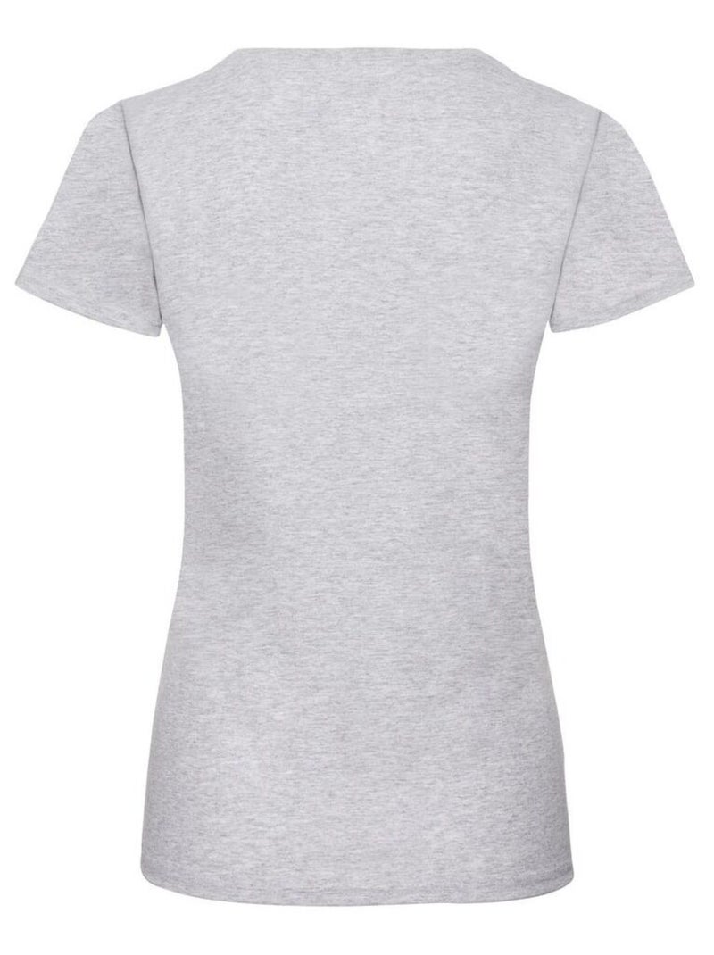 T-shirt valueweight - fruit of the loom Gris chiné - Kiabi