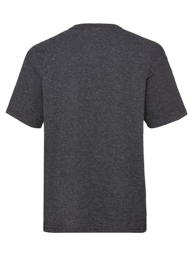 T-shirt valueweight - fruit of the loom Gris foncé - Kiabi