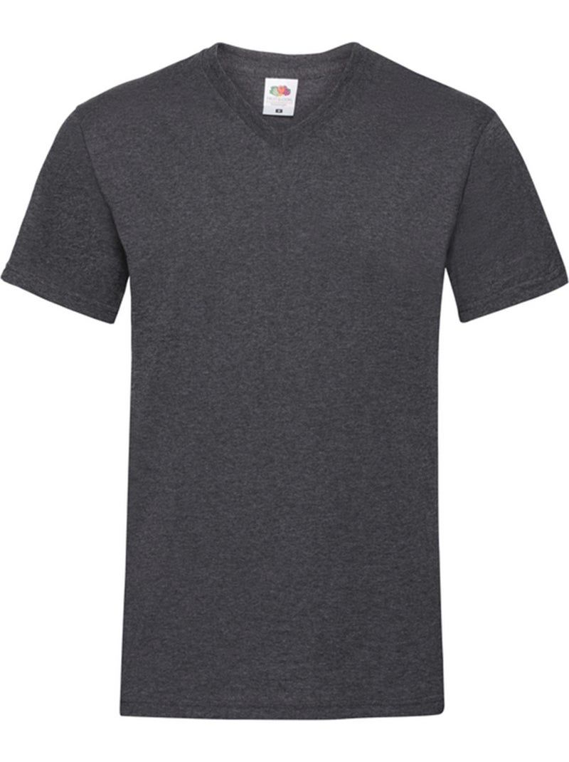 T-shirt valueweight - fruit of the loom Gris foncé - Kiabi