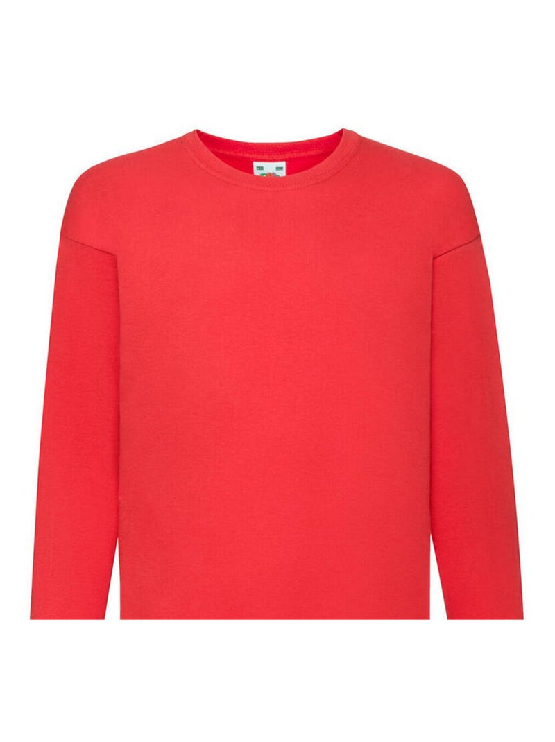 T-shirt valueweight - fruit of the loom Rouge - Kiabi