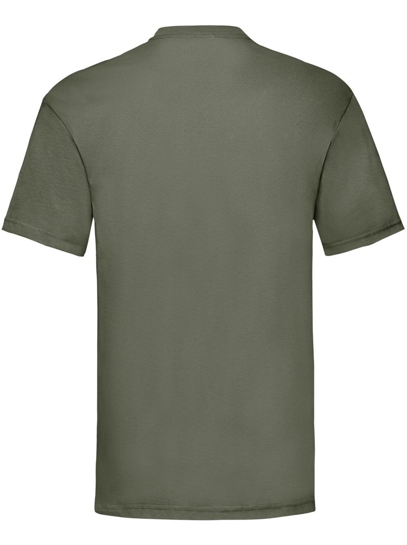 T-shirt valueweight - fruit of the loom Vert olive - Kiabi