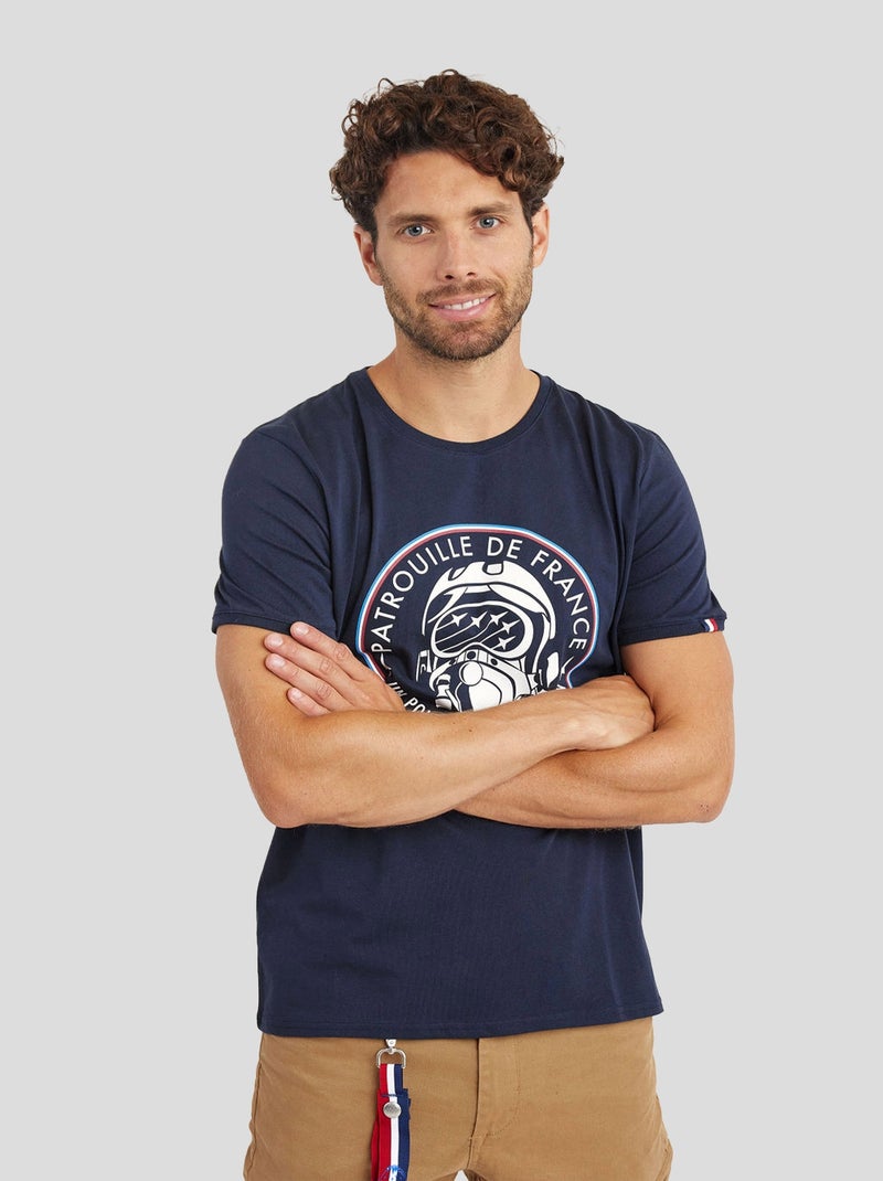 T-shirt Vendome National  Redskins Bleu - Kiabi