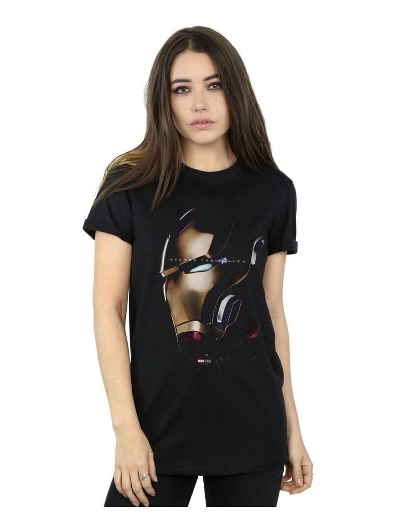 T-shirt vengeurs: endgame avenge the fallen - marvel Noir - Kiabi