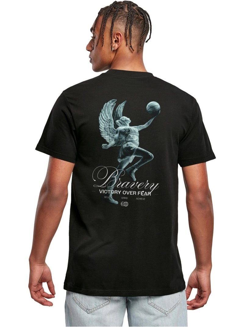 T-shirt victory over fear - mister tee Noir - Kiabi