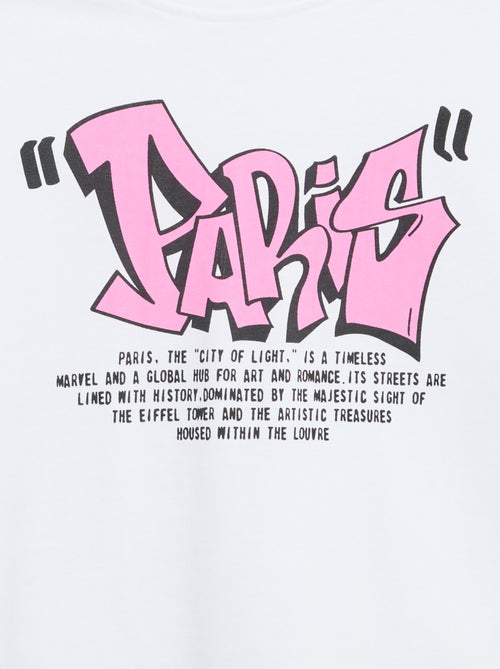 T-shirt vintage imprimé skate à manches courtes - Kiabi T-shirt vintage imprimé skate à manches courtes - Kiabi
