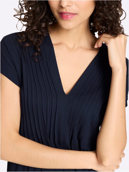 T-shirt Viscose - Taille Standard - Helline - Kiabi T-shirt Viscose - Taille Standard - Helline - Kiabi